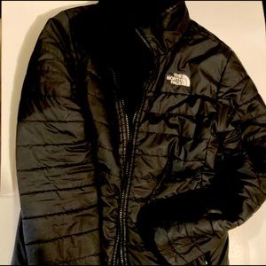 Northface puffer reversible winter coat